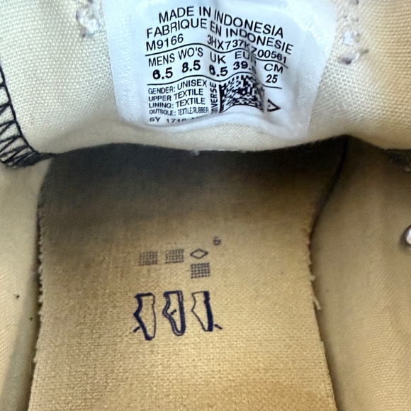 Converse All Star Black and White Canvas Sneakers - Picture 4 of 4